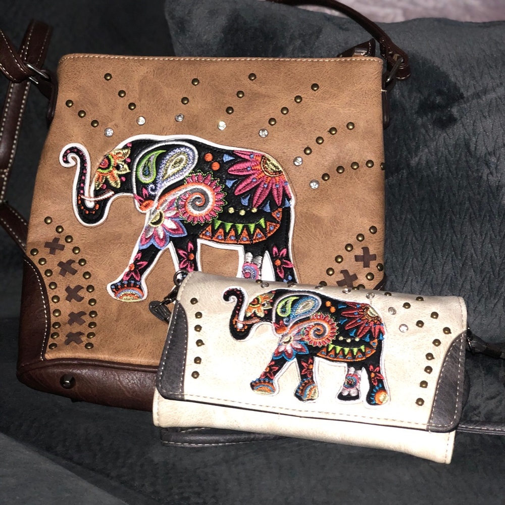 Elephant Brown bags 2 for 1